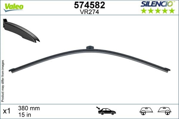 Wiper Blade SILENCIO REAR 574582 - image 4