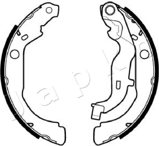 Brake Shoe Set 55020 - image 2