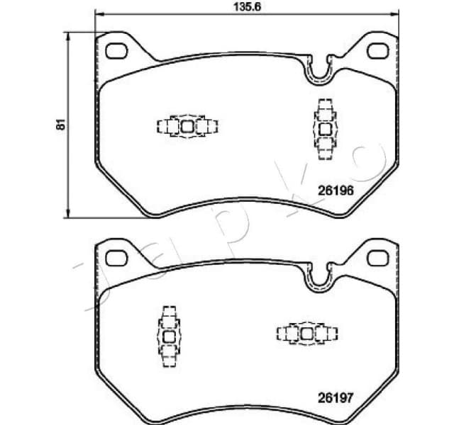 Brake Pad Set, disc brake 500963 - image 2
