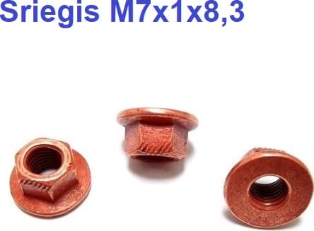 Copper nut exhaust manifold turbocharger 834.971