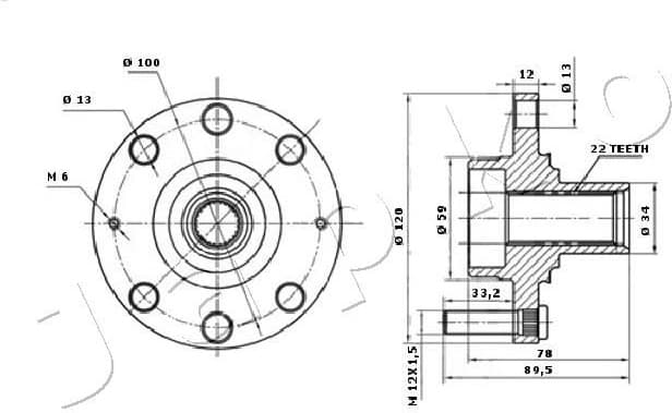 Wheel Hub 410018 - image 3