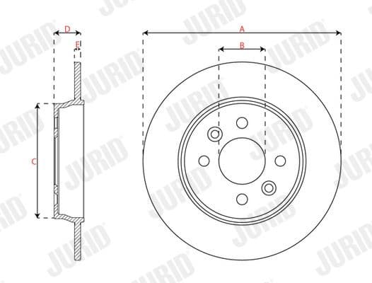 Brake Disc COAT+ 563691JC - image 2