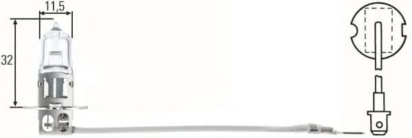 Bulb HEAVY DUTY 8GH 002 090-251