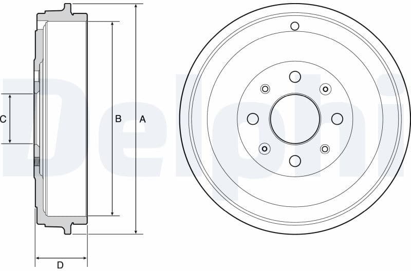 Brake Drum BF503