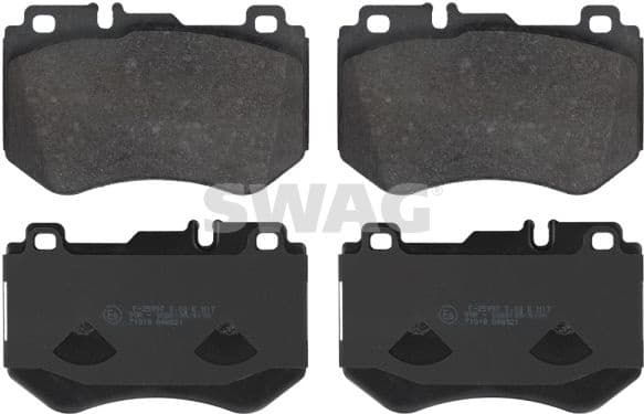 Brake Pad Set, disc brake 10 91 6987