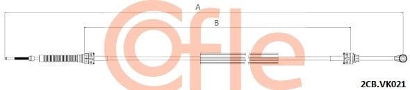 Cable Pull, manual transmission 92.2CB.VK021