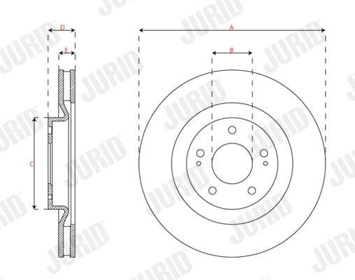Brake Disc COAT+ 563307JC - image 3