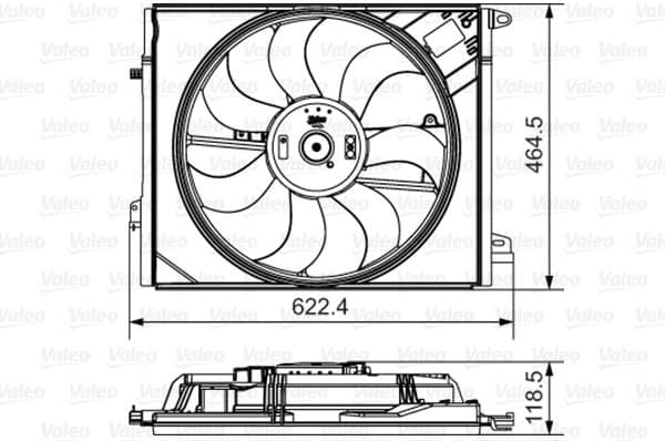 Fan, engine cooling 696882 - image 2