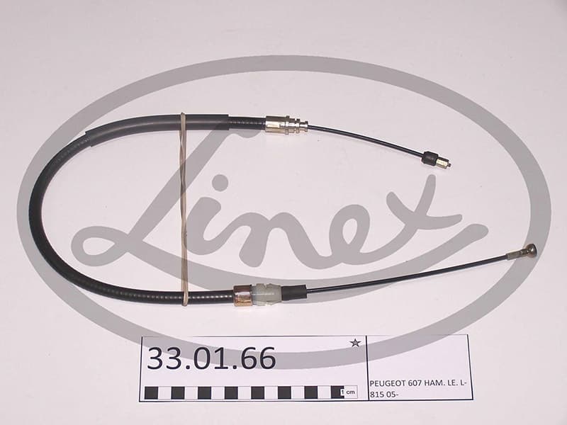 Cable Pull, parking brake 33.01.66
