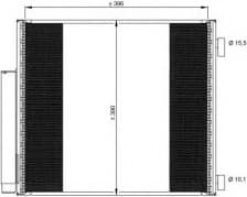 Condenser, air conditioning EASY FIT 35859