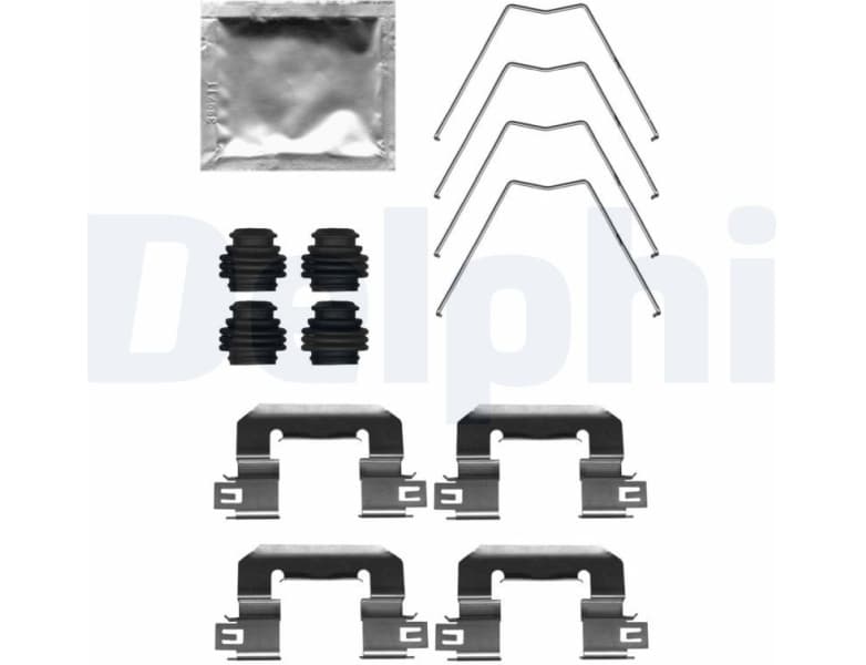Accessory Kit, disc brake pad LX0712