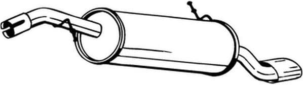 Rear Muffler 190-373