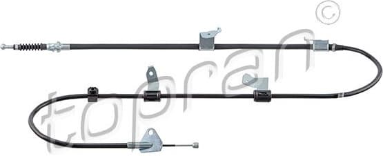 Cable Pull, parking brake 631 771