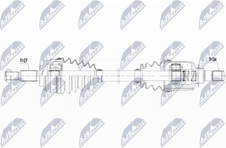 Drive Shaft NPW-RE-081