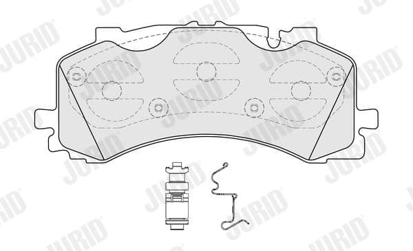 Brake Pad Set, disc brake 573902J