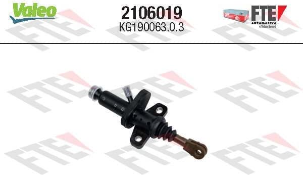 Master Cylinder, clutch FTE CLUTCH ACTUATION 2106019