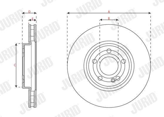 Brake Disc COAT+ 563637JC - image 3