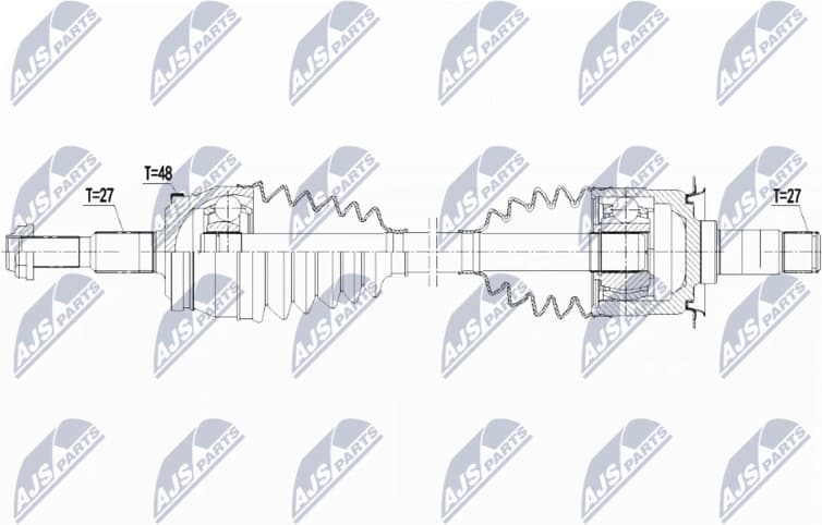 Drive Shaft NPW-CH-088