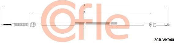 Cable Pull, manual transmission 92.2CB.VK040
