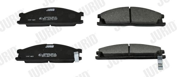Brake Pad Set, disc brake 572373J - image 2