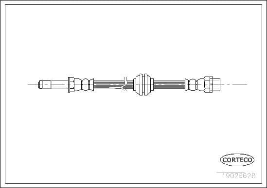 Brake Hose 19026628 - image 3