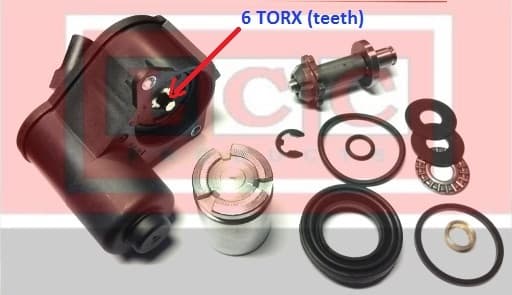 Caliper servomotor LCC7026A