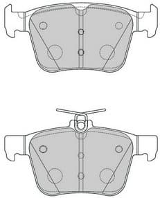 Brake pads rear, Top Quality FDB4697 - image 3