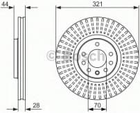 Brake Disc 0986479571