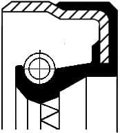 Bearing seal with ABS 010 33874B - image 3