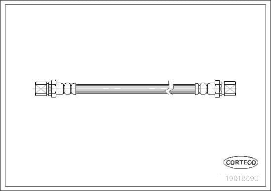 Brake Hose 19018690 - image 3