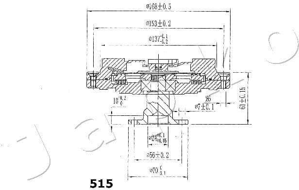 Clutch, radiator fan 36515 - image 3