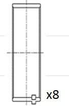 Connecting Rod Bearing BB2029-STD