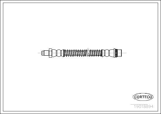 Brake Hose 19018894 - image 2