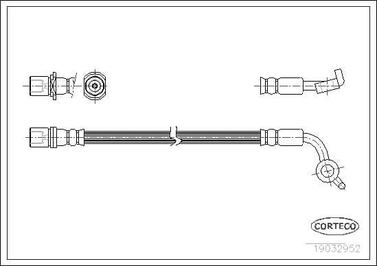 Brake Hose 19032952 - image 2