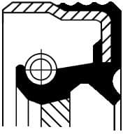Seal differential-shaft 120 14824B - image 6