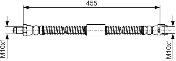 Brake Hose 1 987 481 A02 - image 5