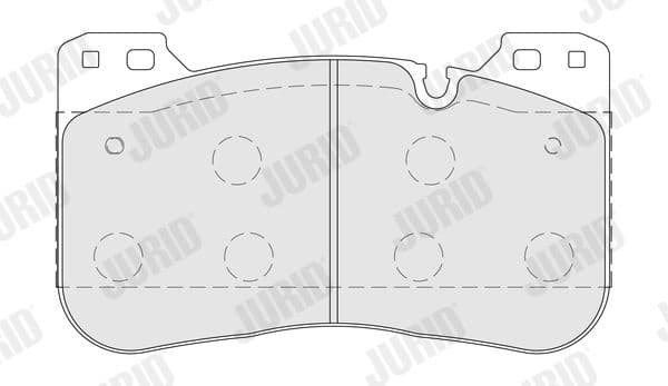 Brake Pad Set, disc brake 574030J - image 2