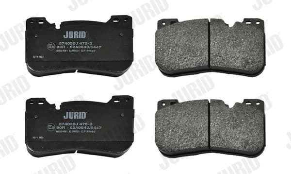 Brake Pad Set, disc brake 574030J - image 4