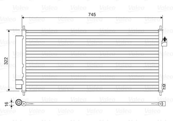 Condenser, air conditioning 814413