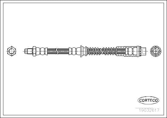 Brake Hose 19032617 - image 3