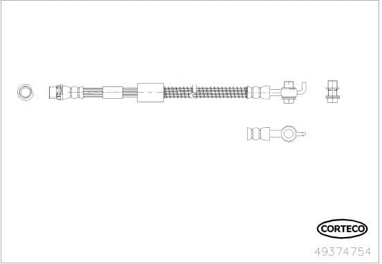 Brake Hose 49374754 - image 2
