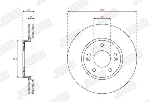 Brake Disc COAT+ 563579JC