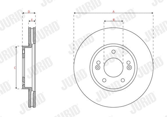 Brake Disc COAT+ 563579JC - image 2