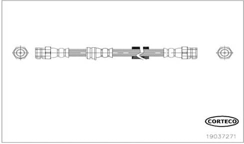 Brake Hose 19037271 - image 2