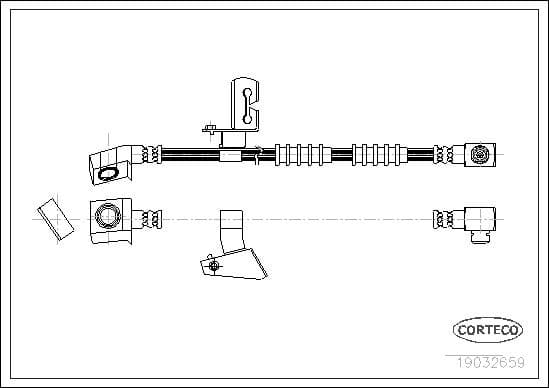 Brake Hose 19032659 - image 2