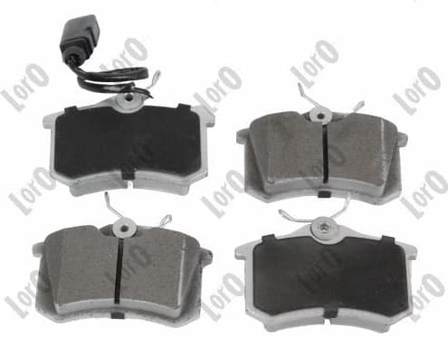 Brake Pad Set, disc brake LORO 231-02-012