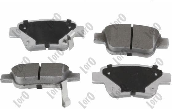 Brake Pad Set, disc brake LORO 231-02-033