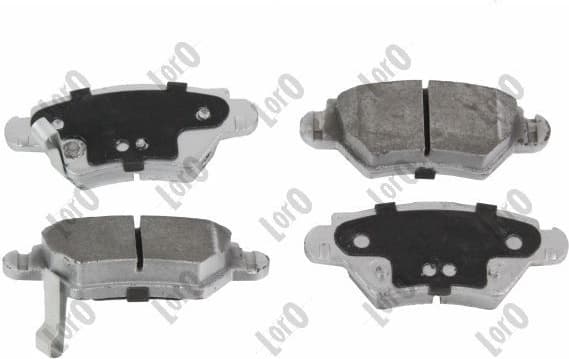 Brake Pad Set, disc brake LORO 231-02-005