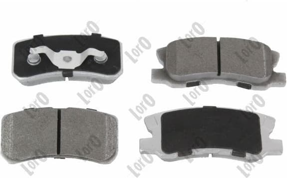 Brake Pad Set, disc brake LORO 231-02-058