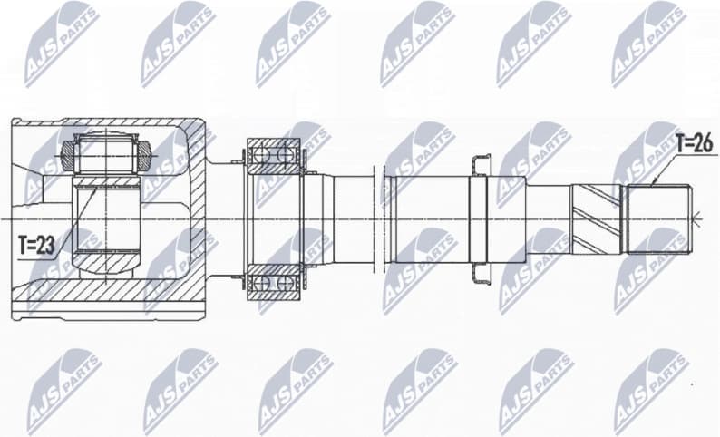 Drive Shaft NPW-NS-095